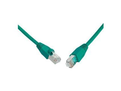 SOLARIX patch kabel CAT6 SFTP PVC 2m zelený