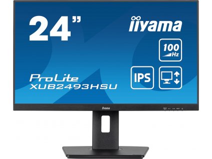 iiyama ProLite/XUB2493HSU-B6/23,8"/IPS/FHD/100Hz/1ms/Black/3R