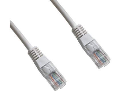 DATACOM Patch cord UTP CAT6 0,25m bílý