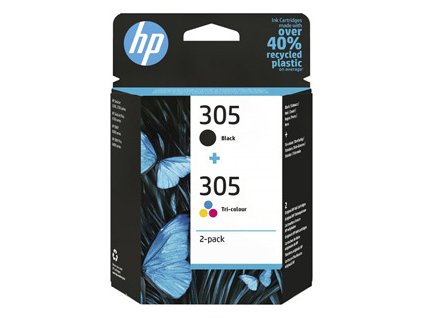 KAZETA HP 6ZD17AE 2-pack No.305 čierna,  farebná