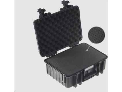 BW Outdoor Cases Type 4000 BLK SI (pre-cut foam)