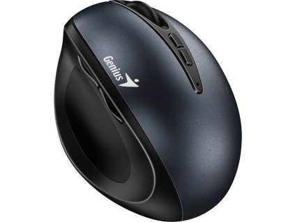 GENIUS myš Ergo 8300S Iron Grey/ vertikální/ 1600 dpi/ bezdrátová/ 7tlačítek/ tichá/ kovově šedá