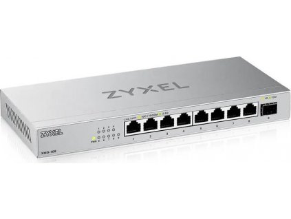 Zyxel XMG-108 8 Ports 2,5G + 1 SFP+ Desktop MultiGig unmanaged Switch