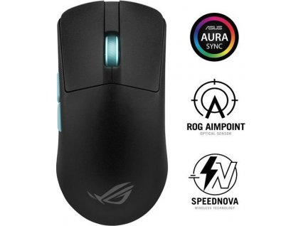 ASUS myš ROG Harpe Ace Aim Lab Edition, Bluetooth, černá