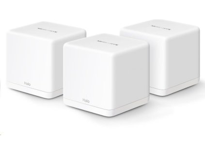 MERCUSYS Halo H60X(3-pack) WiFi6 Mesh (AX1500,2,4GHz/5GHz,3xGbELAN/WAN(1x XR Unit), 2xGbELAN/WAN (2x XS Unit)