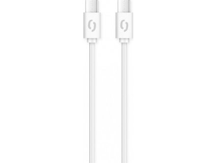 ALIGATOR Datový kabel POWER 3A, USB-C/USB-C, bílý