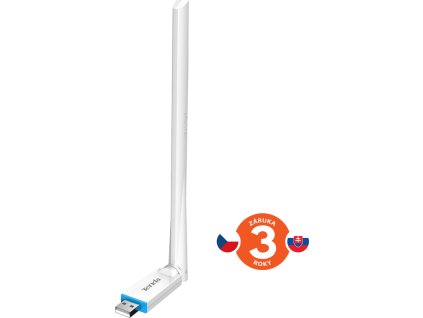 Tenda U2v5 AX300 WiFi 6 USB Adapter, 286 Mb/s, 802.11ax/b/g/n, 6 dBi, Soft AP, Win 7/10/11, Linux