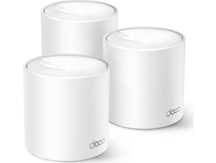 TP-Link Deco X10(3-pack) WiFi6 Mesh (AX1500, 2,4GHz/5GHz, 2xGbELAN/WAN)