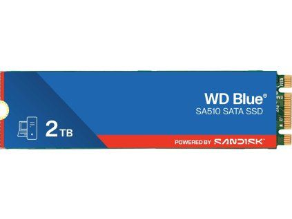 Render SNDK WD Blue SA510 SATA SSD 2TB Front HR s