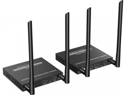 PREMIUMCORD HDMI2.0 Wireless extender 4K@60Hz na 50m, pásmo 5.2GHz