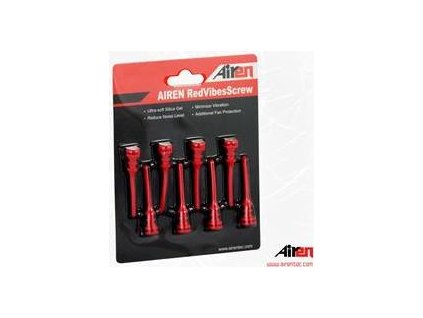 AIREN RedVibes Screw (8pcs Red color pack)