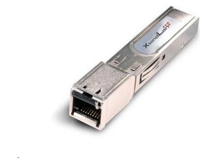 Metalický SFP+ modul 10 Gb/s, RJ45 (CISCO,DELL,Planet,ZyXEL,TP-LINK,UBNT,MikroTik komp.)