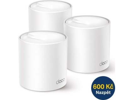 TP-Link Deco X50(3-pack) WiFi6 Mesh (AX3000,2,4GHz/5GHz,3xGbELAN/WAN)