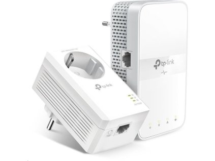 TP-Link TL-WPA7617KIT OneMesh/EasyMesh WiFi5 průchozí powerline set (AC1200, AV1000,1xGbE,HomePlug AV2)