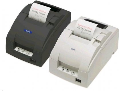 EPSON TM-U220B-007, USB, biela, rezačka s napájacím zdrojom