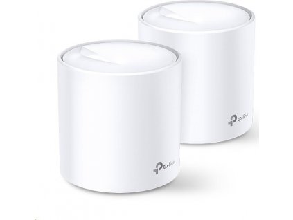 TP-Link Deco X20(2-pack) WiFi6 Mesh (AX1800, 2,4GHz/5GHz, 2xGbELAN/WAN)