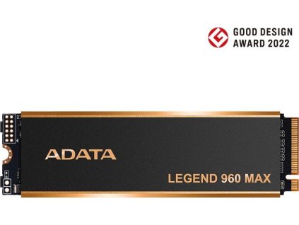 ADATA SSD 1TB LEGEND 960 MAX, PCIe Gen4 x4, M.2 2280, (R:7400/ W:6000MB/s)