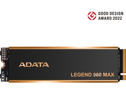 ADATA SSD 1TB LEGEND 960 MAX, PCIe Gen4 x4, M.2 2280, (R:7400/ W:6000MB/s)