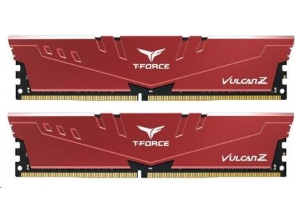 DIMM DDR4 32GB 3200MHz, CL16, (KIT 2x16GB), T-FORCE VULCAN Z, Red