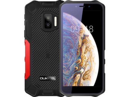 iGET Oukitel WP12 Pro Red odolný telefon, 5,5" HD