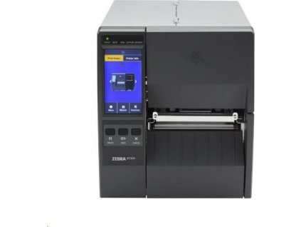 Zebra ZT231, 8 dots/mm (203 dpi), cutter, display, EPL, ZPL, ZPLII, USB, USB Host, RS232, BT (BLE), Ethernet