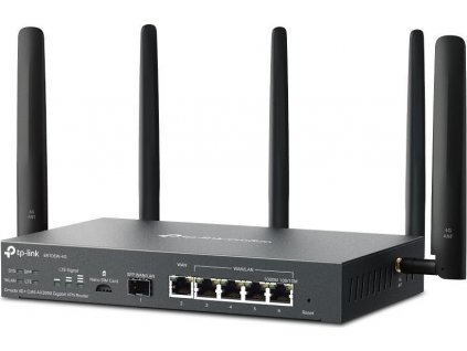 TP-Link ER706W-4G OMADA VPN 4G+Cat6 router (AX3000,1xSFP WAN/LAN,1xGbEWAN,4xGbELAN/WAN,1xnanoSIM)