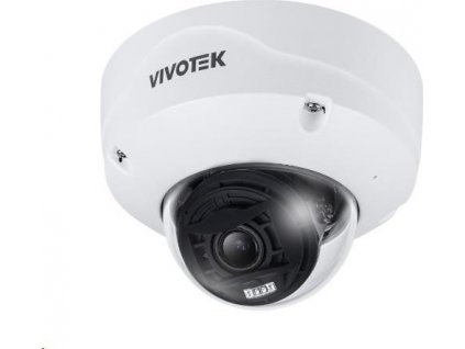 Vivotek FD9187-HT-A, 5Mpix, až 30sn/s, H.265, motorzoom 2.7-13.5 mm (100-30°),DI/DO,PoE,Smart IR,SNV,WDR,MicroSDXC,vnútorné