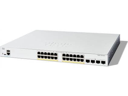 Cisco Catalyst switch C1300-24FP-4X (24xGbE,4xSFP+,24xPoE+,375W)