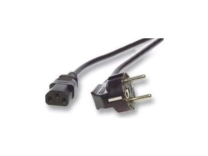 1stCOOL Napájecí kabel pro PC vodiče 3x0,75mm2, délka 1,5m, CE, CB, VDE