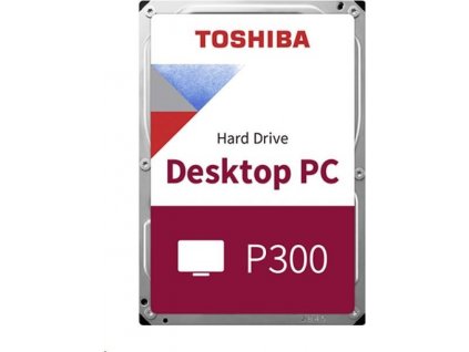 TOSHIBA HDD P300 Desktop PC (CMR) 1TB, SATA III, 7200 ot./min, 64MB cache, 3,5", BULK