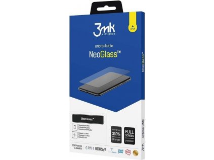 3mk hybridní sklo NeoGlass pro Apple iPhone 12 / iPhone 12 Pro, černá