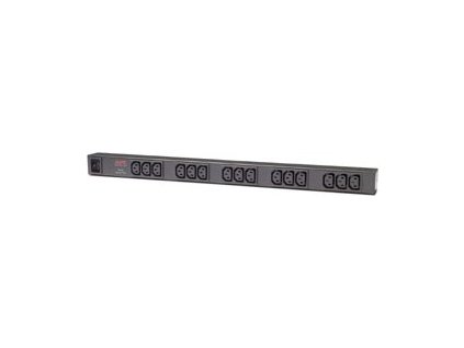 APC Rack PDU, Basic, ZeroU, 16A, 208/230V, (15)C13, IEC-320 C20 2.5m