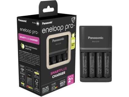 PANASONIC NAB. KJ55HCD40E 4xAA ENELOOP PRO N, 2500 mAh pro AA/AAA (Blistr 4ks + nab.)