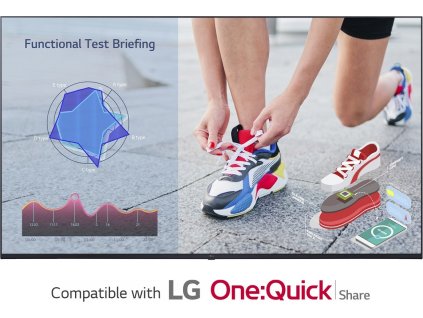 LG 50" signage 50UL3J UHD,400nit 16h,WebOS 6, Landscape and Portrait