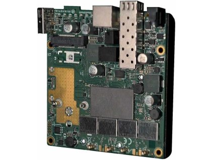 MikroTik RouterBOARD L23UGSR-5HaxD2HaxD, dual-band WiFi6, 4x MMCX, RouterOS L4