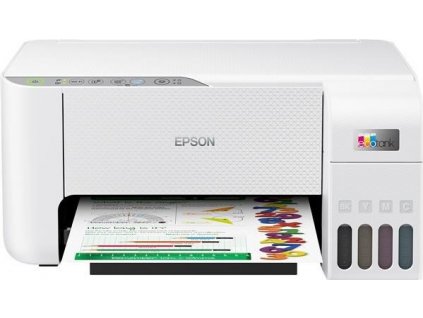 EPSON tiskárna ink EcoTank L3276, 5760x1440dpi, A4, 33ppm, USB, Wi-Fi, bílá,Záruka 5 let  po registraci zdarma