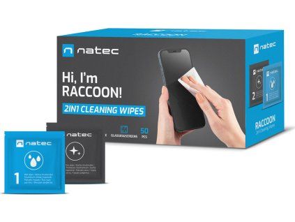 package Raccoon 2in1 wipes s