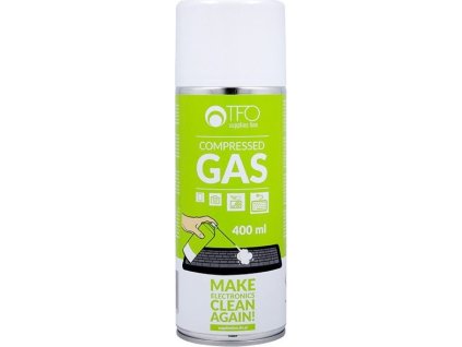 stlačený vzduch (horľavý) TFO air duster, 400 ml