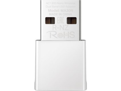 MERCUSYS MA30N WiFi5 USB nano adapter (AC1300,2,4GHz/5GHz,USB2.0)