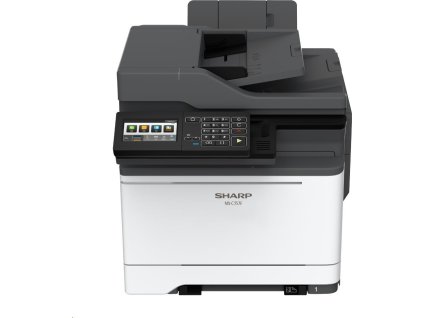 Multifunkčná farebná tlačiareň SHARP MX-C357F A4, 33 strán za minútu, obojstranný tlač, 1200x1200, USB, sieť, FAX, ADF