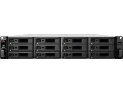 Synology RS3621RPxs RackStation (6C/XeonD-1531/2,2-2,7GHz/8GBRAM/12xSATA/2xUSB3.0/4xGbE/2xPCIe/RP)