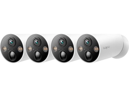 TP-Link Tapo C425 set 4x venkovní kamera C425 (4MP, 2K QHD, 1440p, IR 15m, WiFi, micro SD card, IP66)