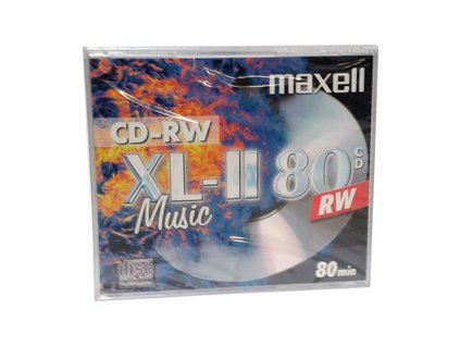 CD-RW MAXELL 12x AUDIO 80 min (1ks v hrubom obale)