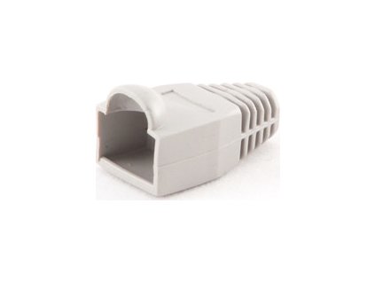 plastová krytka pre konektor RJ45, sivá, 1ks, CABLEXPERT