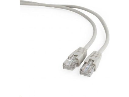kábel patch UTP, 2m, CAT5e sivý, CABLEXPERT