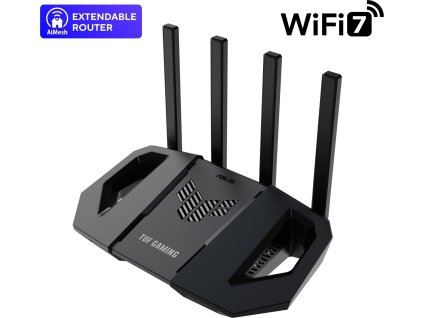 ASUS TUF-BE3600 (BE3600) WiFi 7 Extendable Gaming Router, 2.5G porty, AiMesh