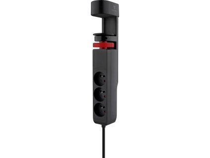 Viking síťová prodlužovací zásuvka R33S, 3x AC 230V, 1x USB-A, 2x USB-C, délka 1,4 m
