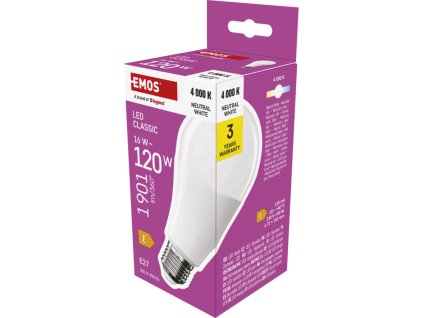 EMOS LED CLS A70 16W(120W) 1901lm E27 NW