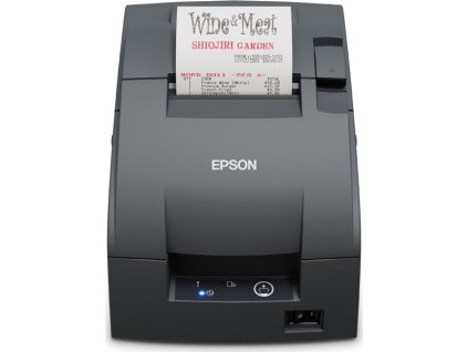 Epson TM-U220IIB, cutter, USB, dark grey