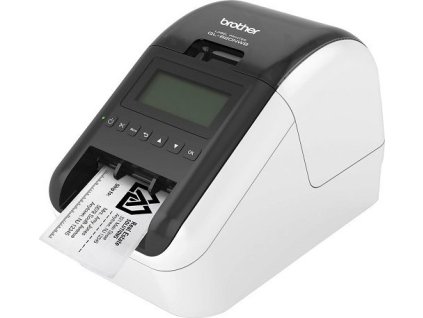 BROTHER tlačiareň štítkov QL-820NWB - 62mm, termálna, USB, RS232, WIFI, LAN, Profi / po zakúpení DK-22251 tlač červená /